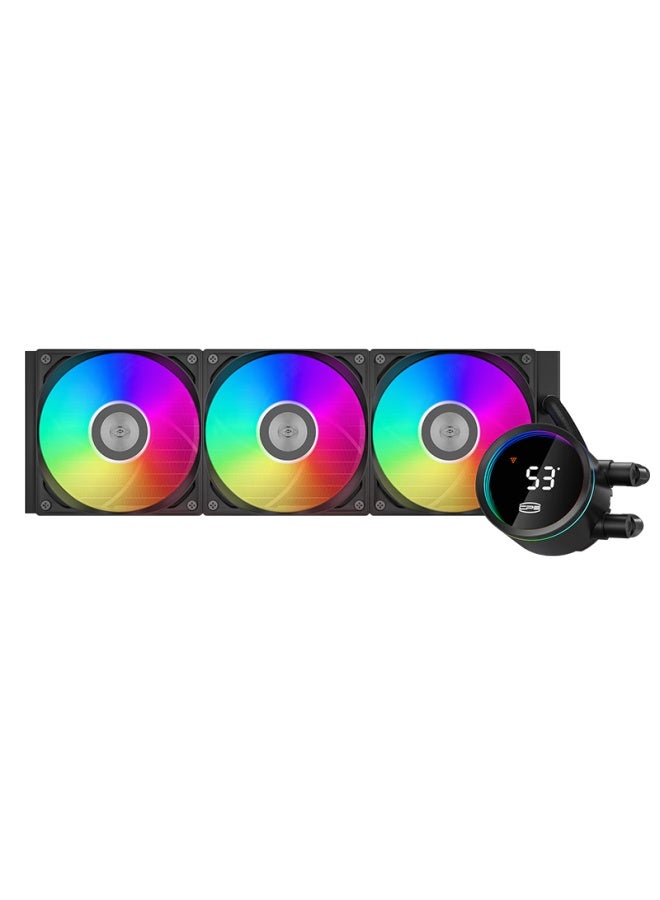 Pccooler Da360argb Pro All-in Cpu Liquid Cooler With Digital Display - Image 2