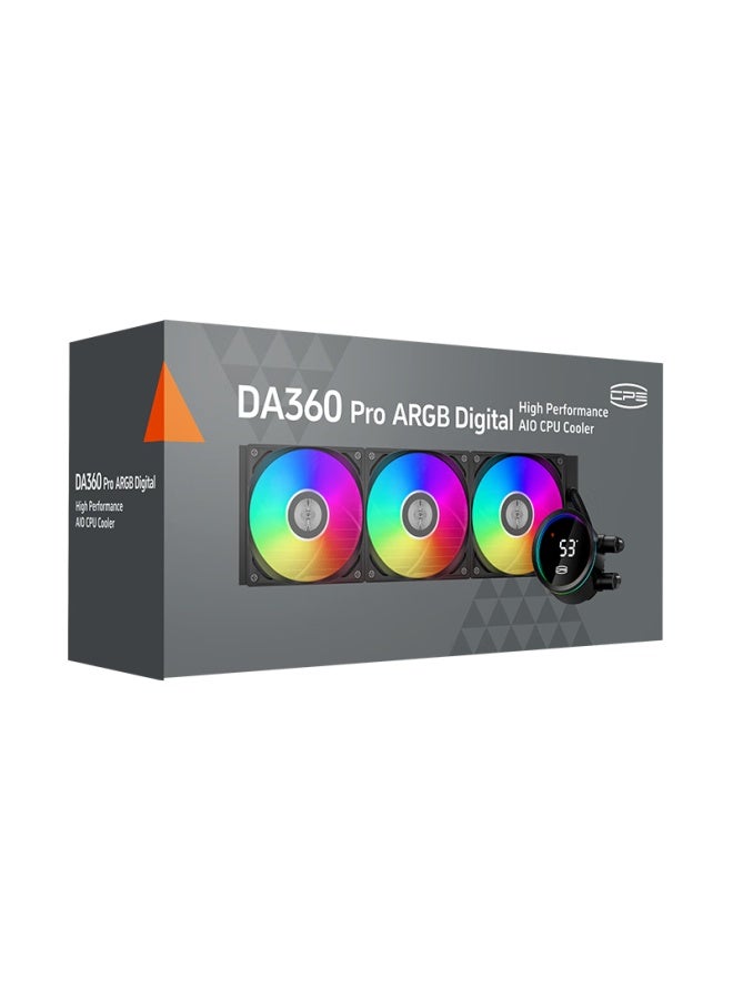 Pccooler Da360argb Pro All-in Cpu Liquid Cooler With Digital Display - Image 5