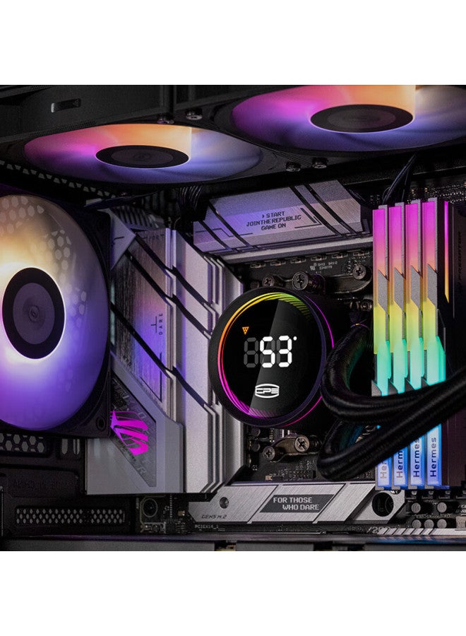Pccooler Da360argb Pro All-in Cpu Liquid Cooler With Digital Display - Image 4