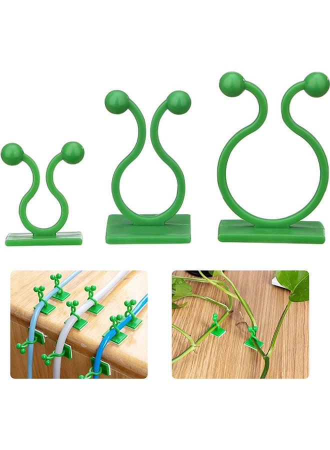 120-Piece Plant Climbing Wall Fixture Clips Set Green 20x13x5cm - Image 1
