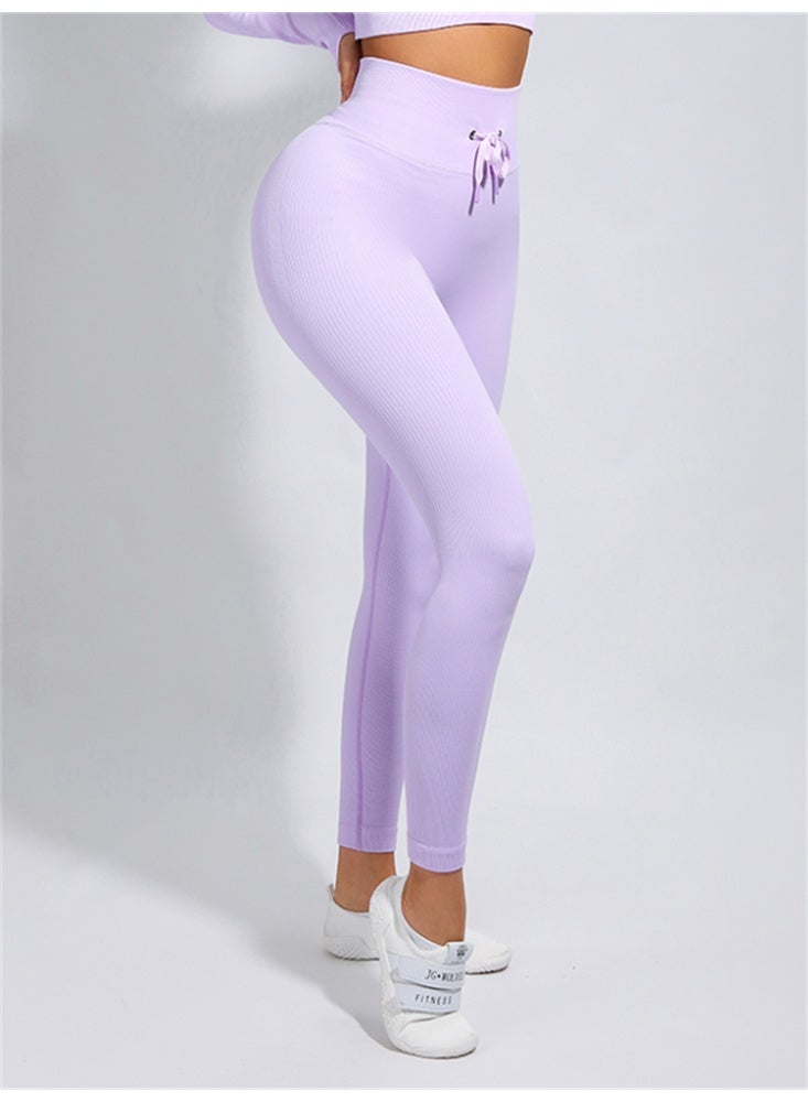 عام مضلع اليوغا طماق النساء رفع السراويل الرياضية الصالة الرياضية جوارب طويلة للتمرين - Image 2