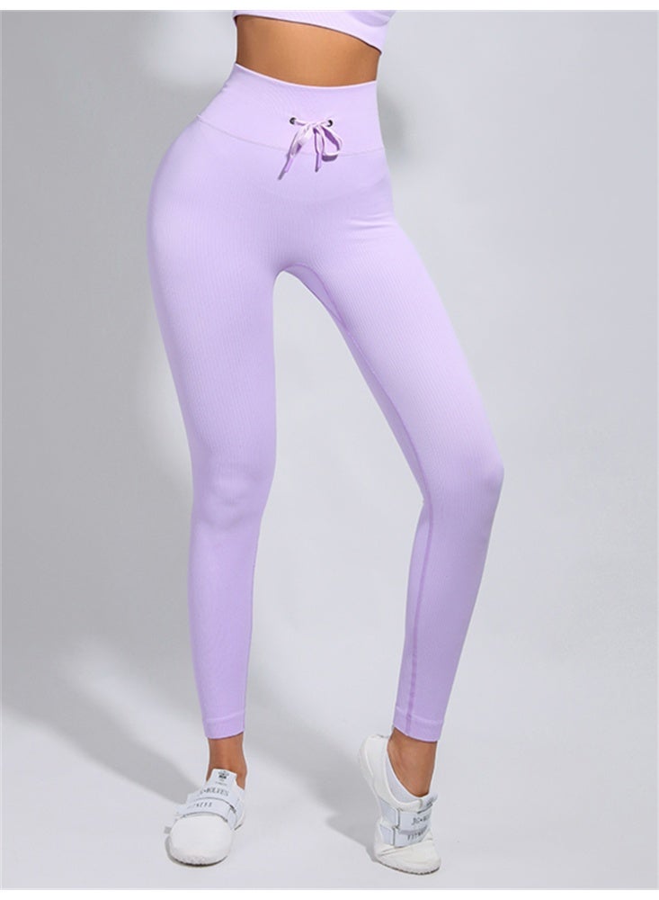 عام مضلع اليوغا طماق النساء رفع السراويل الرياضية الصالة الرياضية جوارب طويلة للتمرين - Image 1