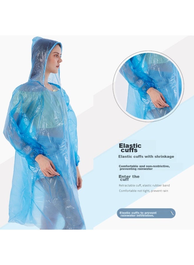 BWNK Bowonic Disposable Raincoat , Thickened, Portable For Men And Women, Outdoor Travel Poncho, Thickened, Random Color - Image 4
