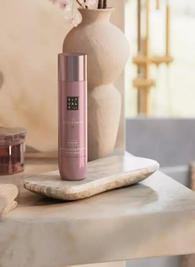 RITUALS The of Sakura Ultra Nourishing Shower Oil, Sweet Almond Oil and Cherry Blossom, for Dry Skin, Pink 6.7 fl oz /200 ml - Image 2