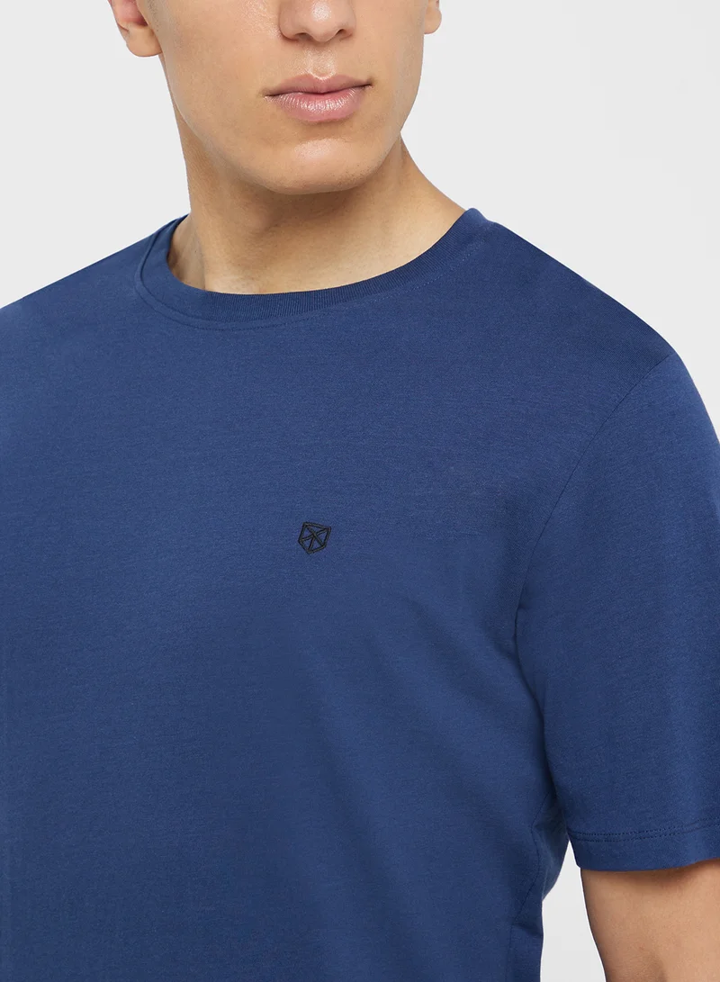 جاك اند جونز 5 Pack Jprblabrody Tee Ss Crew Neck T-Shirt