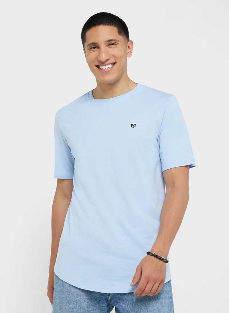 جاك اند جونز 5 Pack Jprblabrody Tee Ss Crew Neck T-Shirt