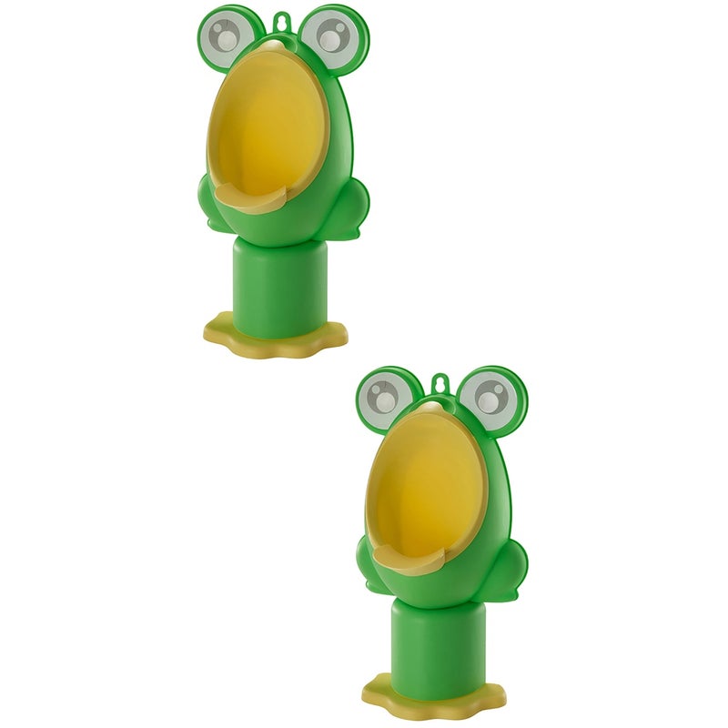 2pcs Kids Standing Urinal Potty Training Urinal Cartoon Hanging Urinal for Boys - Image 1