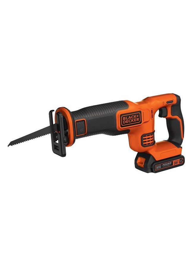 بلاك اند ديكر - مجموعة منشار ترددي لاسلكي 20 فولت MAX* من BLACK+DECKER (BDCR20C) - Image 1