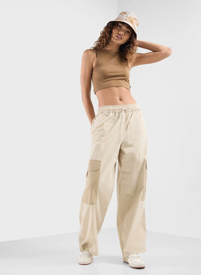 VANS  Small Staple Fitted Crop Tank for Women | Best Price UAE