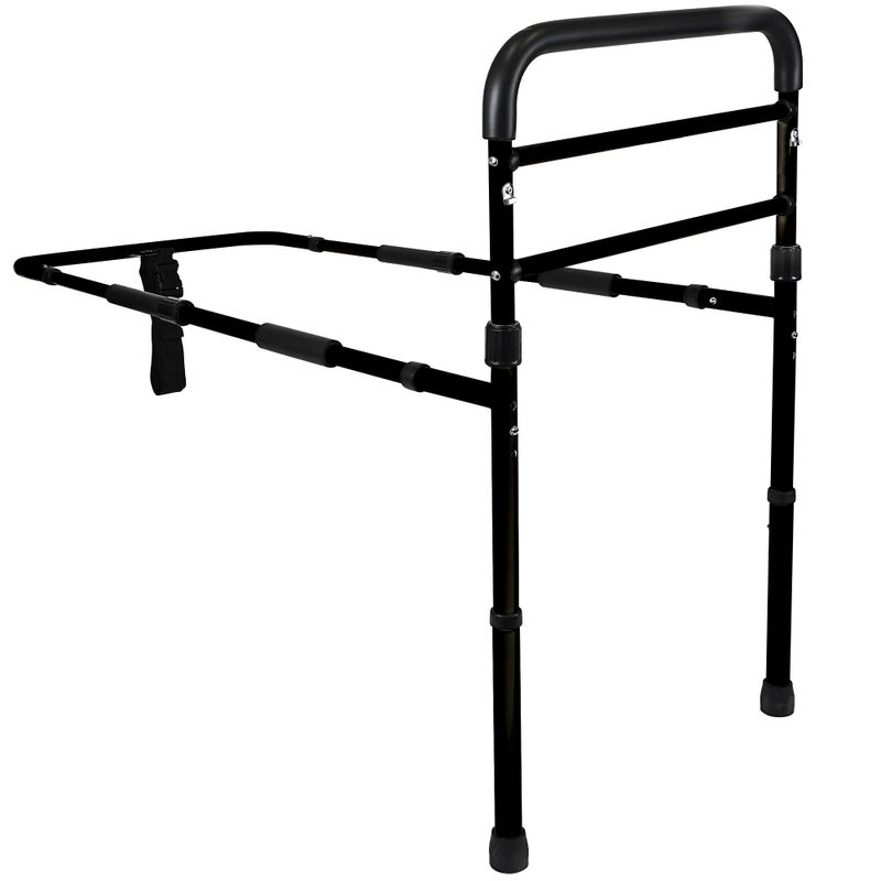 Vaunn Medical New Adjustable Bed Assist Rail Handle (Passed ASTM F3186â€“17 Safety Standard) and Hand Guard Grab Bar, Bedside Safety and Stability (Tool-Free Assembly) - Image 4
