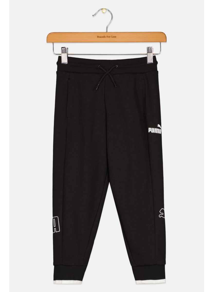 PUMA Kids Boy Sportswear Fit Training Pant, Black  - Image 1