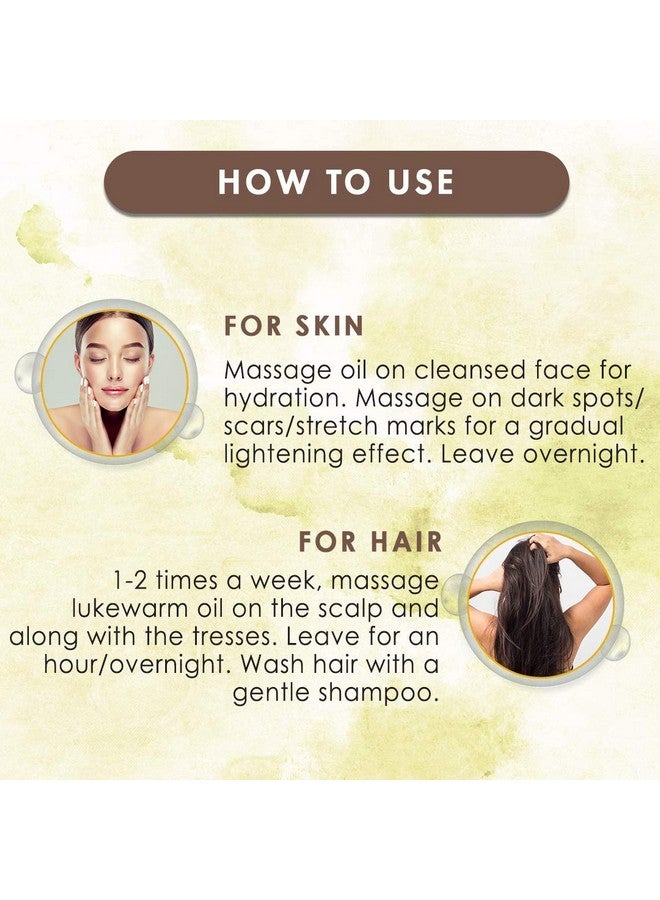 واو زيت خروع نقي 100% معصور على البارد من سكين ساينس للحصول على شعر وبشرة وأظافر أقوى بدون زيوت معدنية أو سيليكون، 200 مل - Image 4