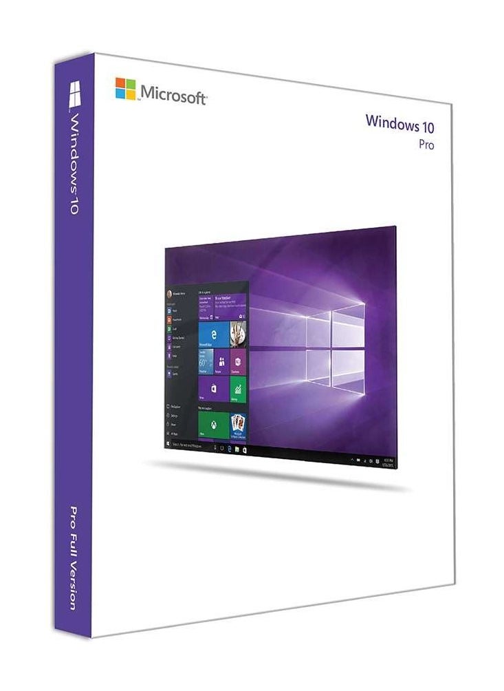 Windows 10 Pro Key Home To Professional 32/64 Bit Lifetime Key Card 1 Pc