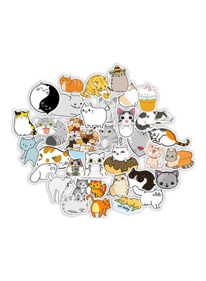 Loquat 50-Piece Cute Cat Sticker Set - Image 1