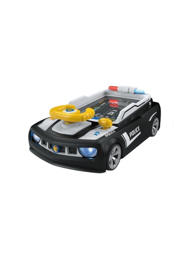general Kids Police Car Driving Simulation Game with Steering Wheel and Interactive Track - Image 2