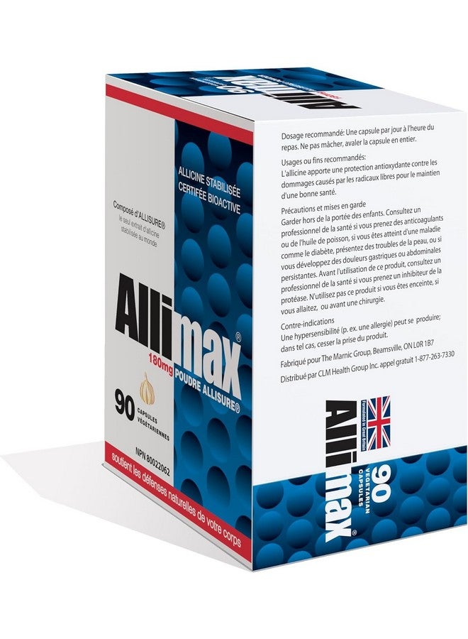 Allimax International Limited, Allimax 180 mg 90 vegcaps - Image 2