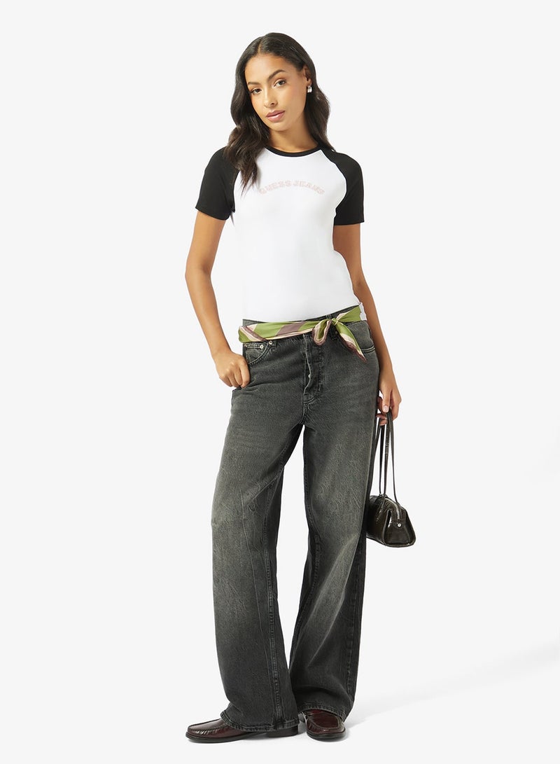 GUESS Graphic Crew Neck T-Shirt - Image 4