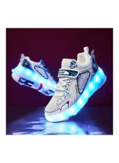 Generic Rechargeable Roller Skate Shoes With LED Light And Accessories  - Image 2