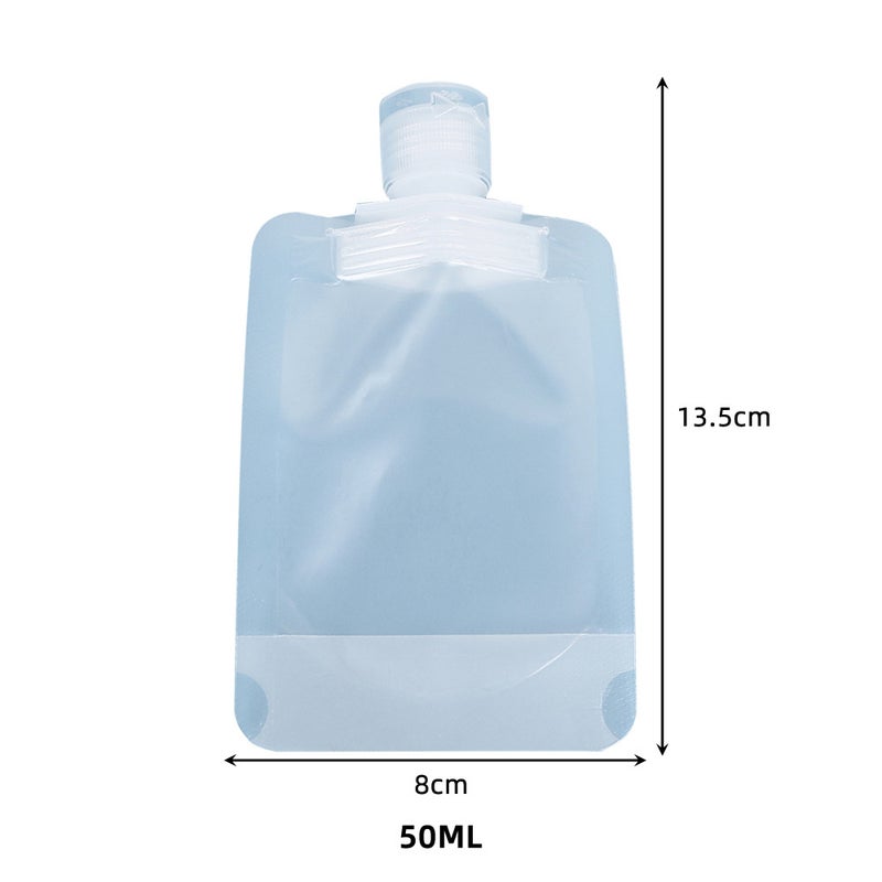 Travel Toiletry Portable Squeeze Pouches 50ml (28 Silk) 