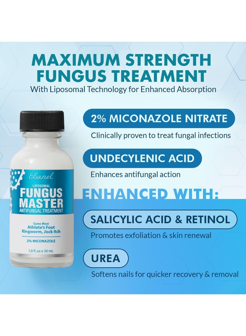 Ebanel Fungus Master, Antifungal Treatment, 1.0 fl.oz  - Image 3