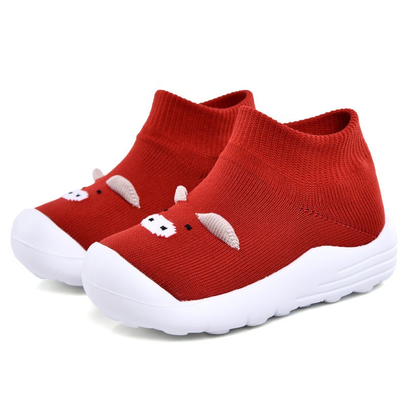 Four Seasons New Children'S Socks Shoes Board Socks Home Infant Baby Toddler Shoes Slip-On Children'S Shoes - Image 1