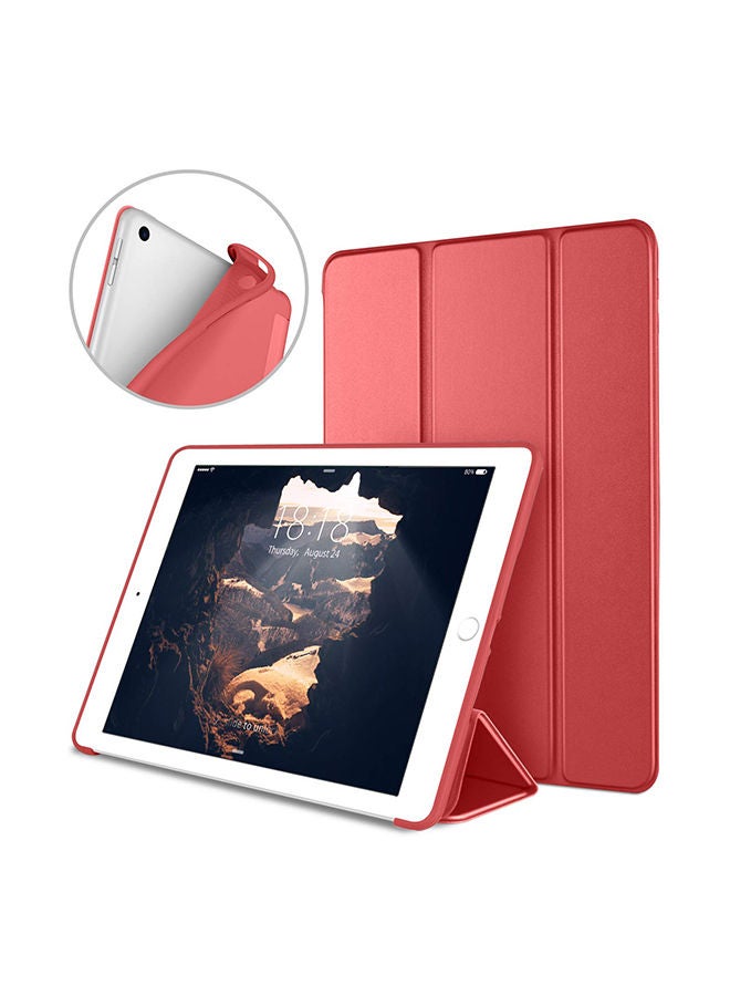 NIBEMINENT Smart Case Cover For Apple iPad Red - Image 1