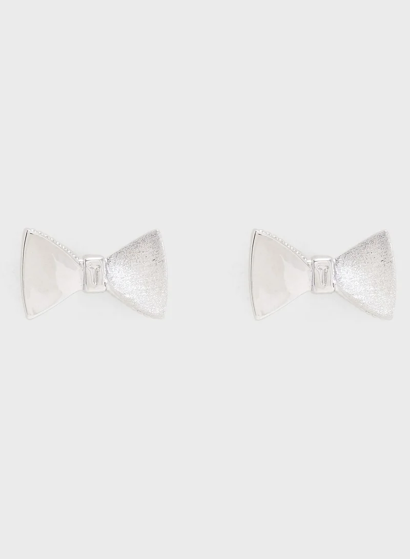 Ted Baker Tayal Tux Bow Stud Earrings