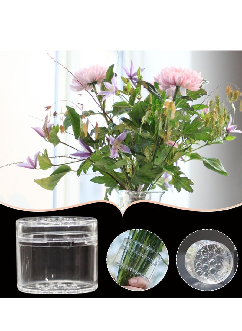 SYOSI Spiral Ikebana Stem Holder for Vases 2024 Spiral Ikebana Stem Holder Flower Arrangement Holder Spiral DIY Bouquet Twister Flower Arrangement Holder for Wedding Home Decor Gifts Clear S and L  - Image 4