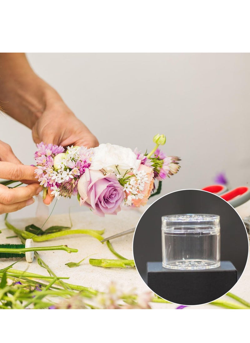 SYOSI Spiral Ikebana Stem Holder for Vases 2024 Spiral Ikebana Stem Holder Flower Arrangement Holder Spiral DIY Bouquet Twister Flower Arrangement Holder for Wedding Home Decor Gifts Clear S and L  - Image 5