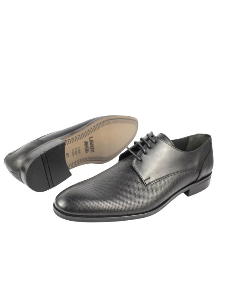 Levent Classic Printed Leather 
Lace Up Shoes - Image 2