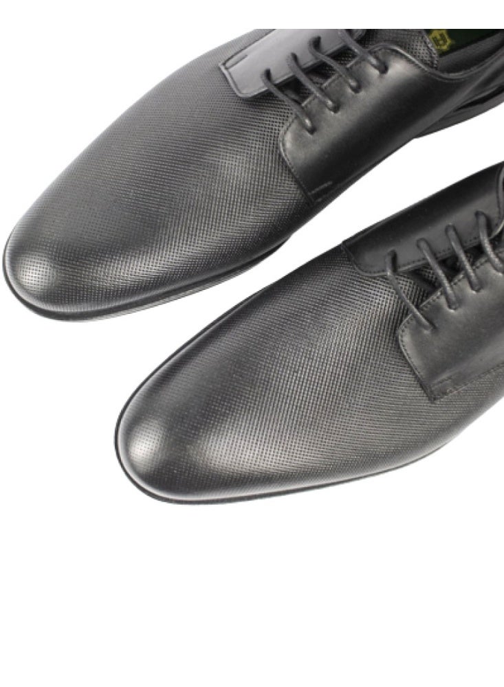 Levent Classic Printed Leather 
Lace Up Shoes - Image 3