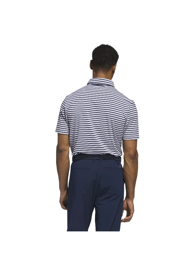 Adidas Mens Ultimate365 Stripe Polo Shirt