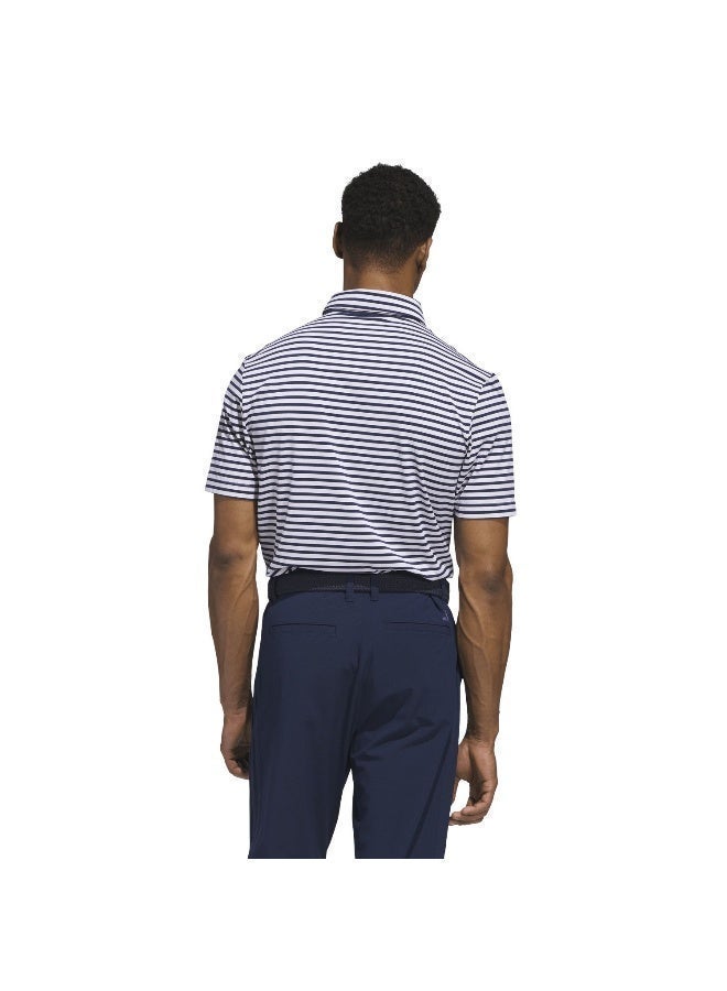 Adidas Mens Ultimate365 Stripe Polo Shirt - Image 3