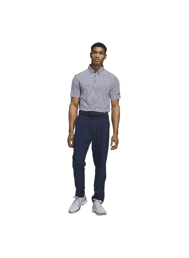 Adidas WHITE/CONAVY Mens Ultimate365 Stripe Polo Shirt for Men | Best Price UAE