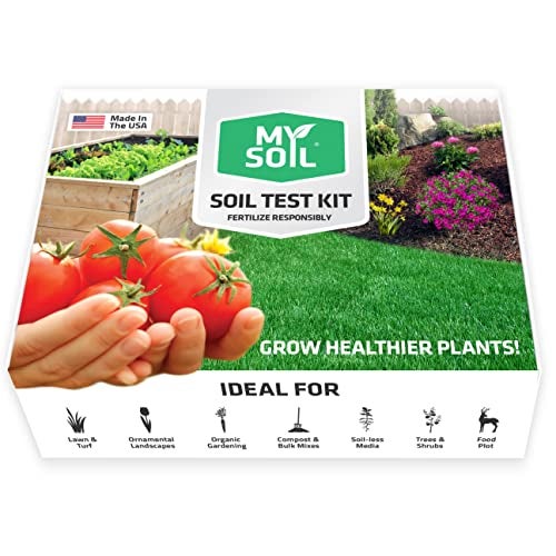 My Soil MySoil Soil Test Kit, Unlock Your Lawn & Garden Potential, Complete & Accurate Nutrient and pH Analysis with Recommendations Tailored to Your Soil and Plant Needs - Image 1