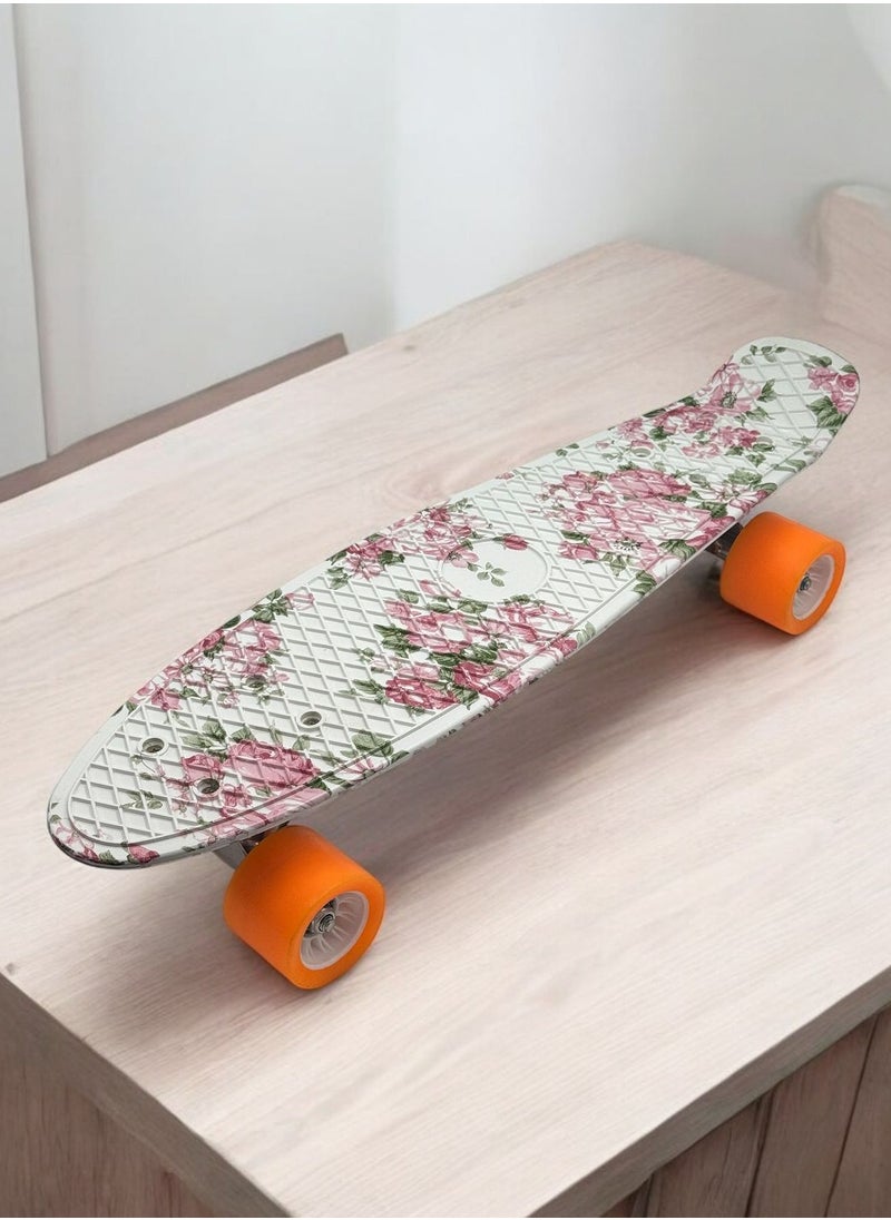 SportQ SportQ®️ Anti-Slip Plastic Skateboard Skateboard Suitable for Teens, Adults, Youth and Beginners  - Image 1