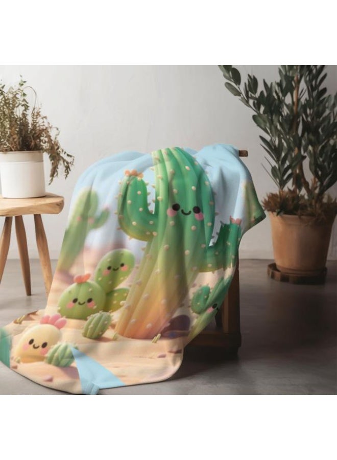 general Baby and children's cartoon flannel thin blanket (warm and comfortable, suitable for sleep, game use) 70cm*100cm