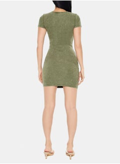 FOREVER 21 Ribbed Knit Mini T-Shirt Dress  - Image 3