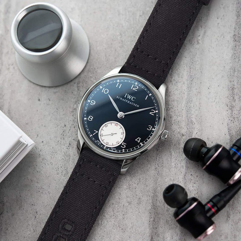 Ritche ساعة ريتشي هدية عيد الميلاد 22 مم حزام معصم قماش عتيق بديل حزام ساعة سريع الإطلاق للرجال، هدايا الفيل الأبيض، هدايا للرجال، هدايا يوم الأب - Image 2