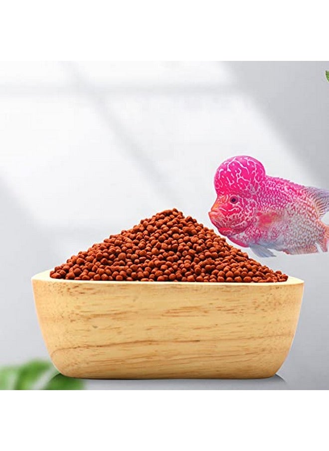 VAYINATO True Color Starry Head Flower Horn Easy Digestible Fish Food, 100G for Rapid Growth & Nature Color  - Image 4