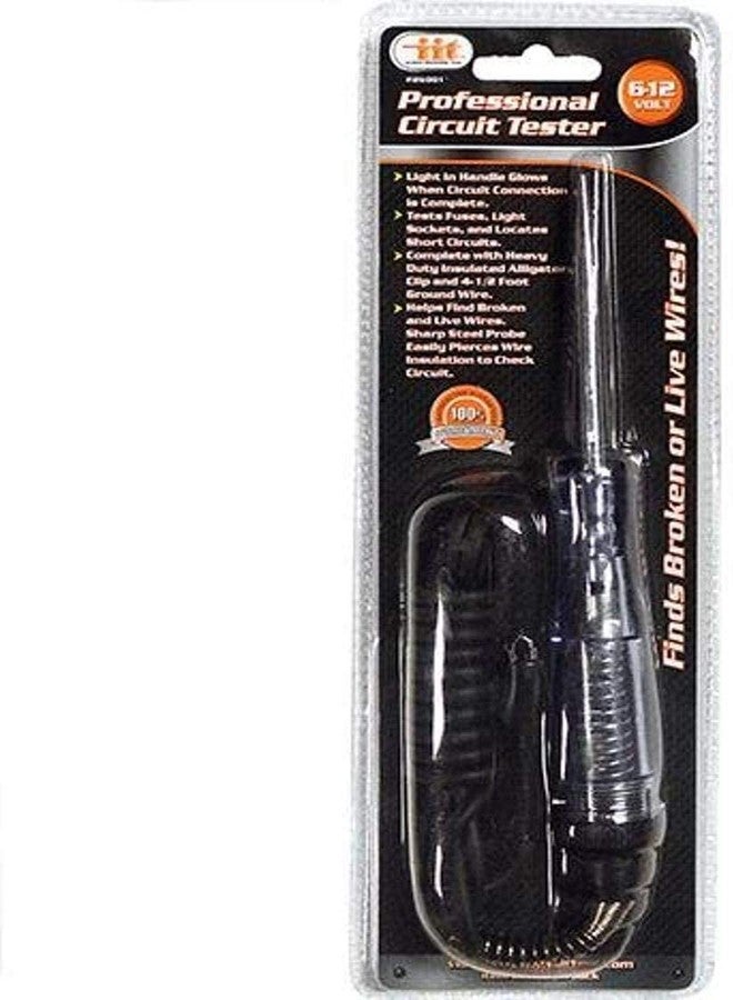 أي أي تي جهاز اختبار الدوائر الاحترافي 6-12 فولت - مؤشر ضوئي - ضمان مدى الحياة من شركة الأدوات الصناعية