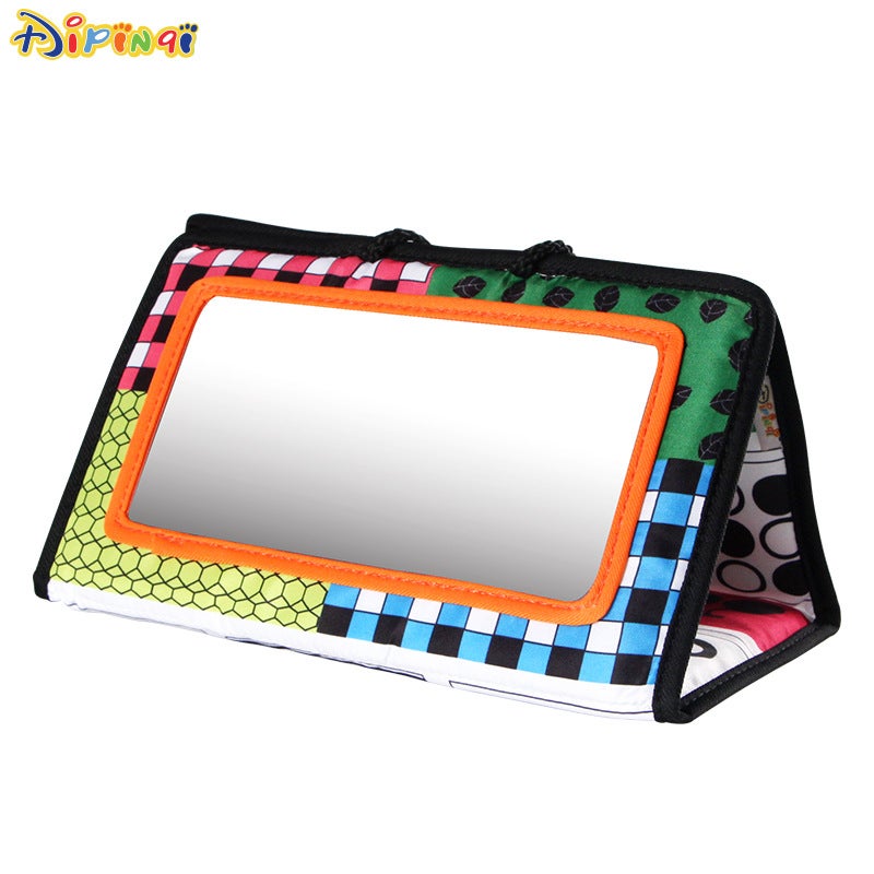 Aipinqi New Baby Car Toy with Haha Mirror - Visual Training for Infants - Image 2