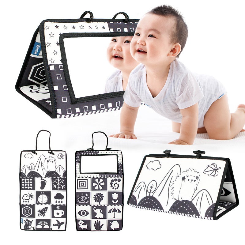 Aipinqi New Baby Car Toy with Haha Mirror - Visual Training for Infants - Image 4
