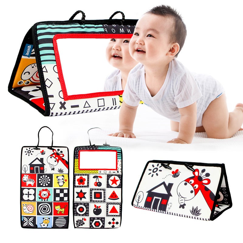 Aipinqi New Baby Car Toy with Haha Mirror - Visual Training for Infants - Image 3