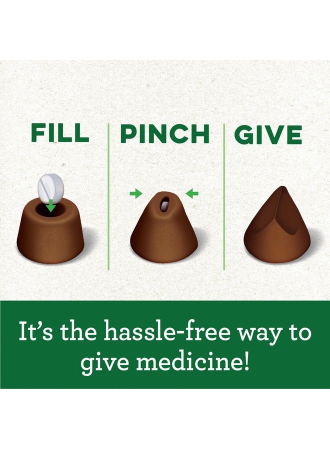 Greenies Pill Pockets Small Size Soft Dog Treats for Tablets, Hickory Smoke Flavor, Made With Natural Ingredients Plus Minerals & Trace Nutrients, 3.2 oz. (30 Count, Pack of 1) - Image 2