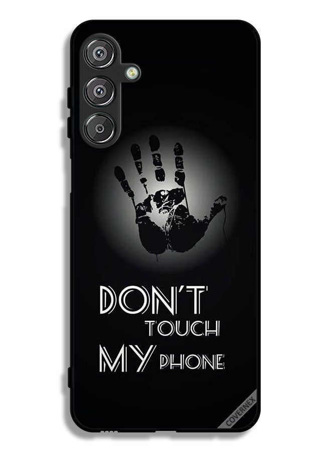 Covernex Samsung Galaxy M36 Protective Case Cover Don't Touch My Phone Hand