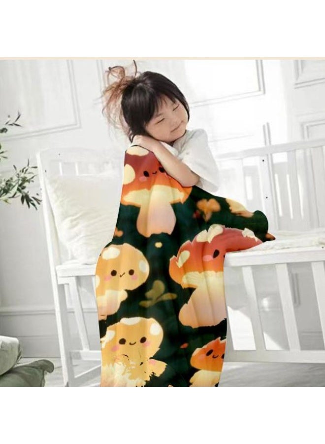 general Baby and children's cartoon flannel thin blanket (warm and comfortable, suitable for sleep, game use) 70cm*100cm - Image 3