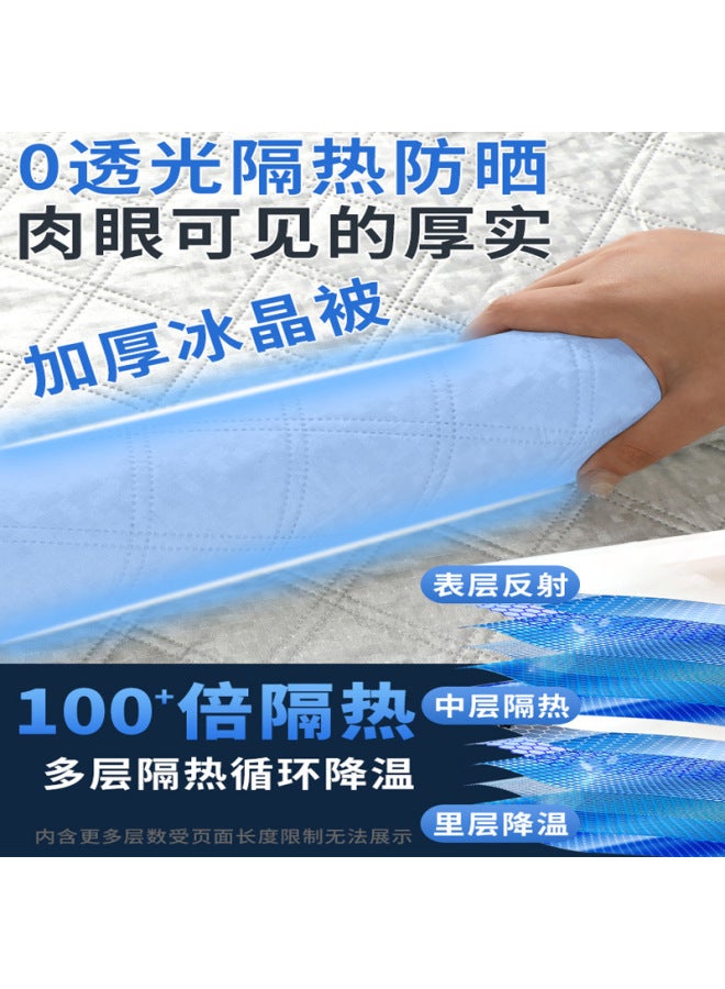 Car Sunshade, Front Windshield, Sun Protection, Heat Insulation, Frost-proof Snow Car Cover, Car Window Cover, Curtain, Snow-proof and Snow-proof Parasol - Image 2