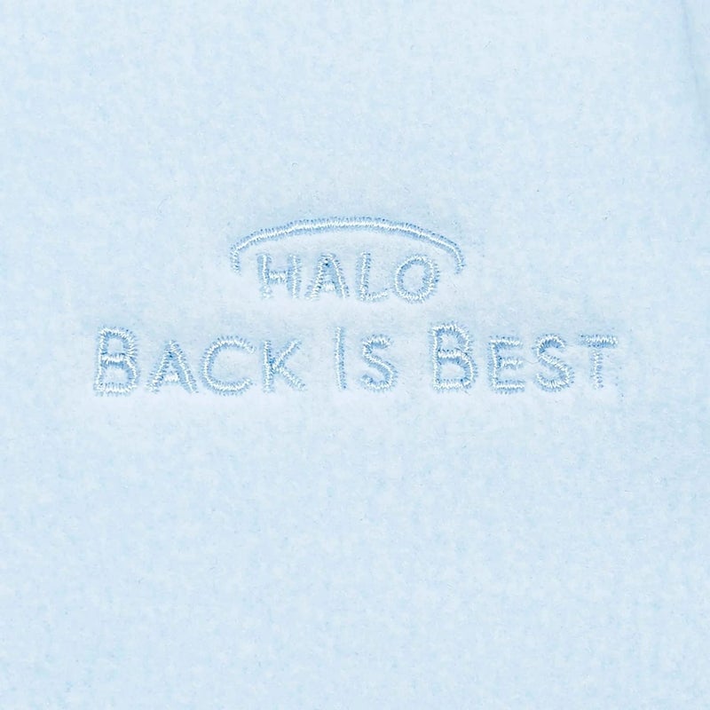 HALO Micro-Fleece Sleepsack Swaddle - Baby Blue, Preemie - Image 4