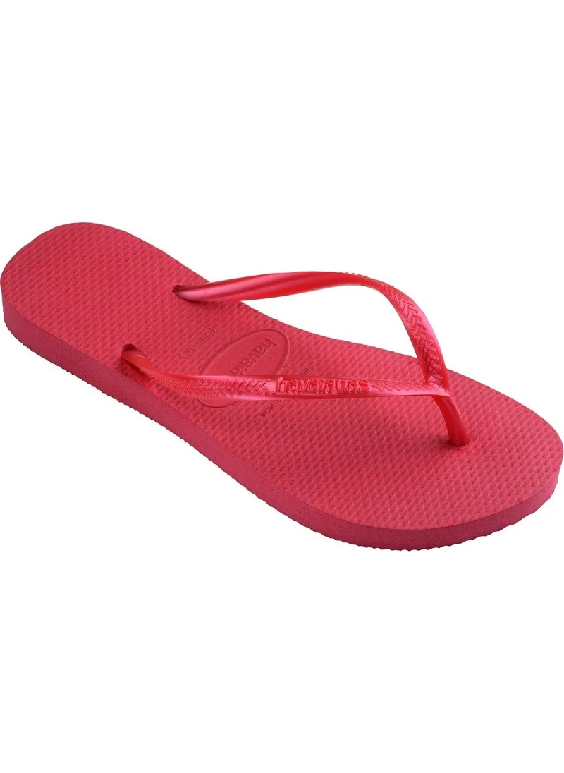 havaianas Slim Pink Fever Pink Women's Slippers